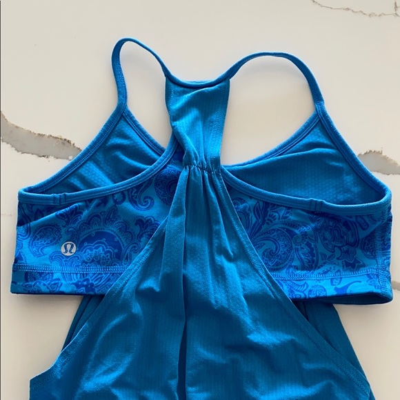 Lululemon No Limit Tank size 6 blue - Picture 4 of 5
